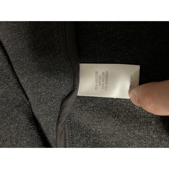 J.‎ Jill Sweater Women Grey Open Front Long Sleeve Pockets Size Medium Classic - Picture 8 of 9